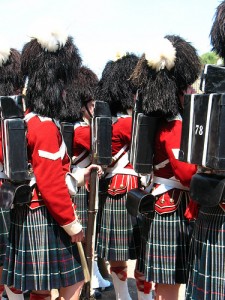 Guards at Citadel Hill in Halifax.