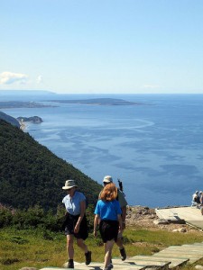 The view from the popular Skyline Trail in the Cape Breton Highlands National Park.