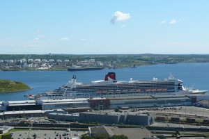 Thousands of visitors arrive in Halifax by cruise ship every year.