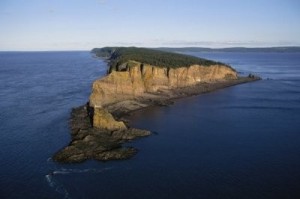 You can see Cape Split from Cape d'Or You can see Cape Split from Cape d'Or