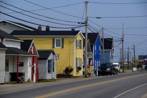 Colourful Cheticamp Houses Colourful Cheticamp Houses