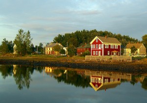 Reflections in Granville Ferry, just next door to Annapolis Royal Reflections in Granville Ferry, just next door to Annapolis Royal