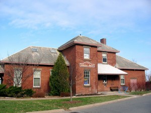 Check your email at the library, like this one in Wolfville. Check your email at the library, like this one in Wolfville.