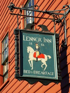 Many B&Bs are in heritage properties like the Lennox Inn B&B in Lunenburg. Many B&Bs are in heritage properties like the Lennox Inn B&B in Lunenburg.